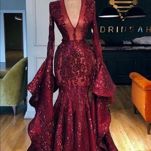 Couture gown off Instagram.